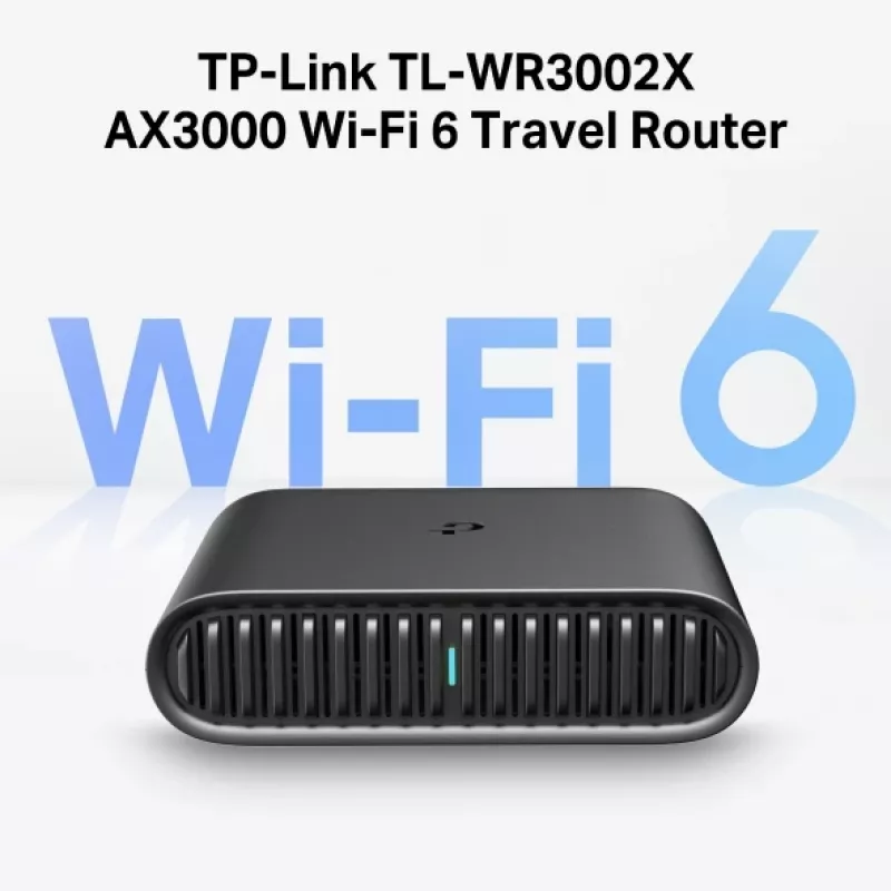 TP-Link TL-WR3002X router Wi-Fi Gigabit Ethernet dual-band (2,4 GHz / 5 GHz) nero