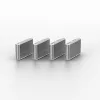 Chiave per blocco porte USB Type-C Lindy - confezione da 4 blocchi, bianco