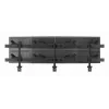 Braccio di montaggio per schermo piatto Vogel's MOMO C320B – nero, carico max. 20 kg, larghezza 47 mm