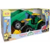 Trattore Lena GIGA TRUCKS ZL-02123 con pala e rimorchio