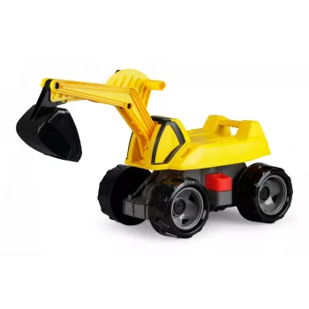 Escavatore a pedali Lena GIGA TRUCKS Excavator PRO 4 ruote plastica acciaio
