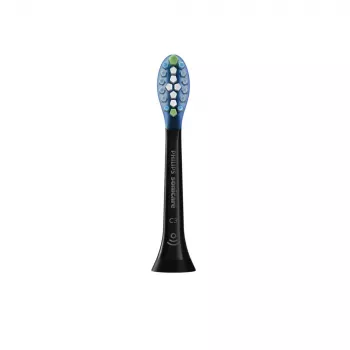 Philips Premium Plaque Defence HX9045/88 4+1 confezione Testine spazzolino 5 pezzi Nero