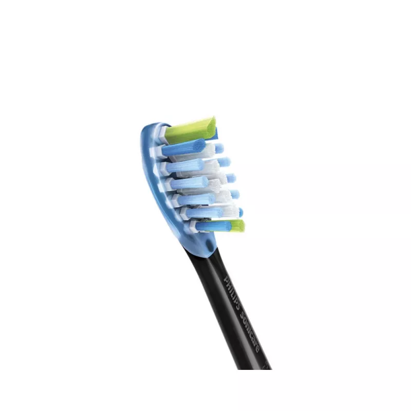 Philips Premium Plaque Defence HX9045/88 4+1 confezione Testine spazzolino 5 pezzi Nero