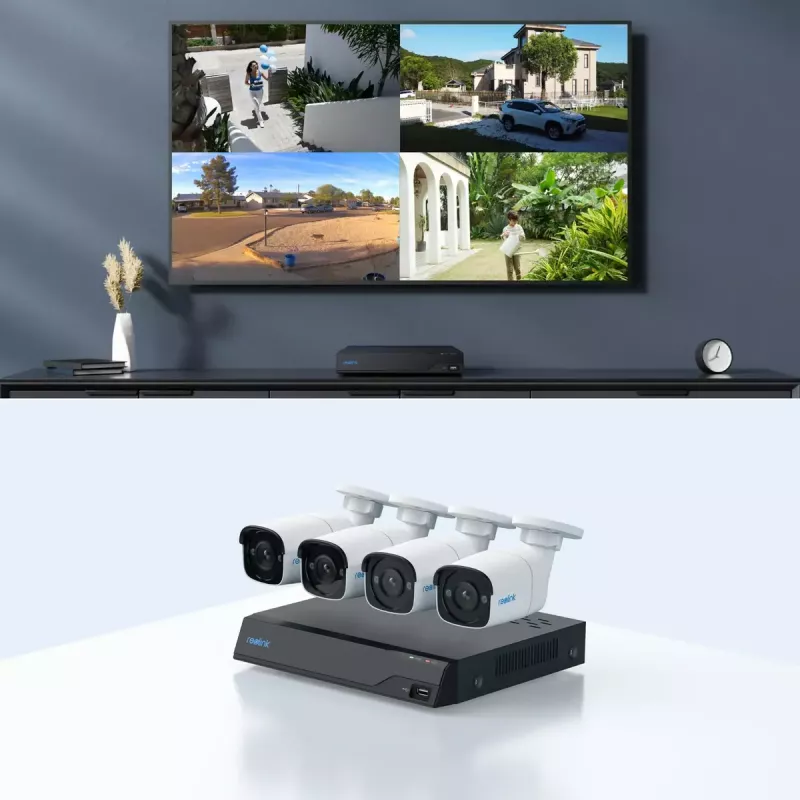 Telecamera di sorveglianza Reolink NVS8-5MB4 5MP con filo