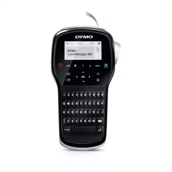 Etichettatrice Dymo LabelManager 280 QWERTY con LCD, USB, Li-Ion, nastro D1 (max. 12 mm)