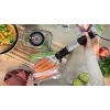 Frullatore a immersione Bosch Serie 6 MSM6M621 0,5 L 1000 W nero, acciaio inox