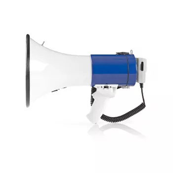 Megafono Nedis MEPH200WT bianco blu 20 W portata 300 m