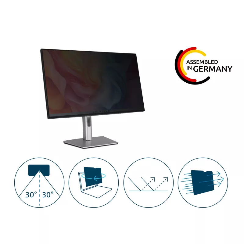Filtro privacy Kensington High Clarity per monitor 24'' 16:10