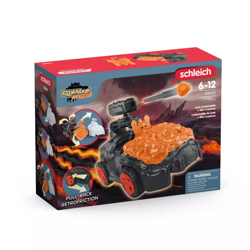 Veicolo Schleich ELDRADOR CREATURES Lava CrashMobile Mini Creature 7-12 anni