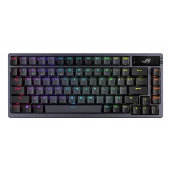 Tastiera meccanica wireless ASUS ROG Azoth nera — modello 90MP0316-BKUA01, retroilluminazione RGB
