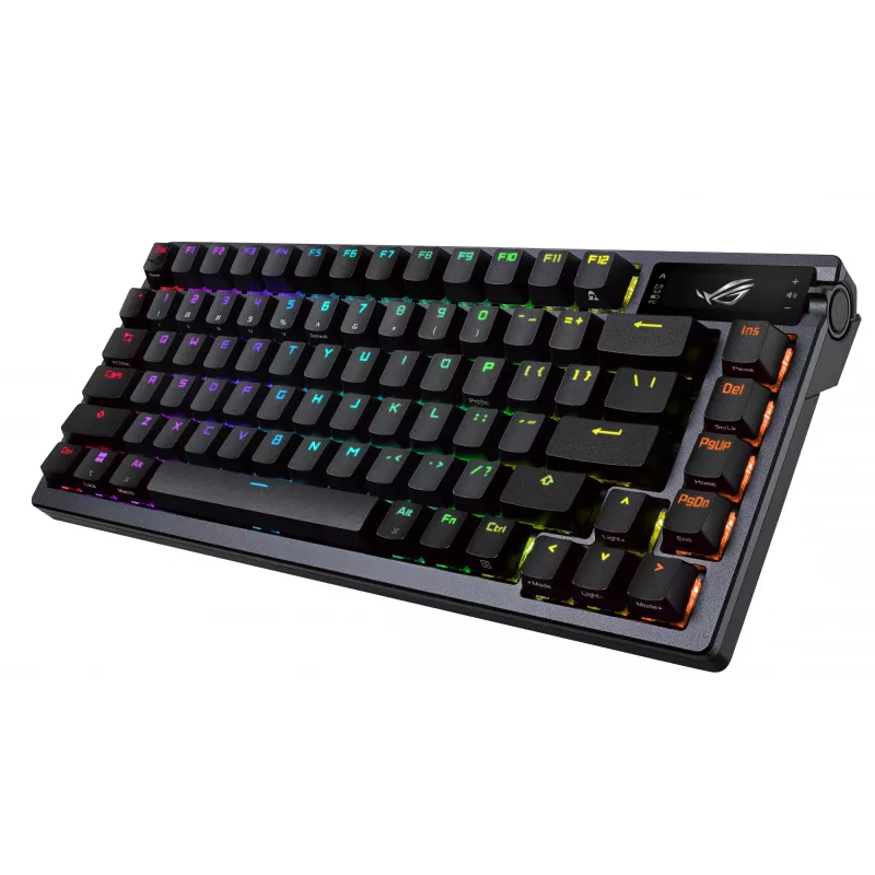 Tastiera meccanica wireless ASUS ROG Azoth nera — modello 90MP0316-BKUA01, retroilluminazione RGB