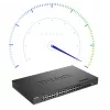Switch gestito L3 impilabile D-Link DXS-3410-32XY/E, 24x 10GBASE-T + 4x SFP+ + 4x SFP28