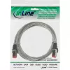 Cavo patch InLine Cat6 S/FTP PiMF 250MHz RJ-45–RJ-45 PVC trasparente 1,5m