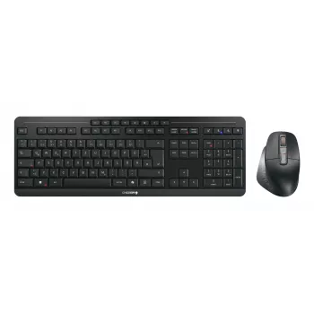 Tastiera e mouse CHERRY Stream desktop ultimate Home/Office USB + RF Wireless + Bluetooth QWERTZ tedesco nero