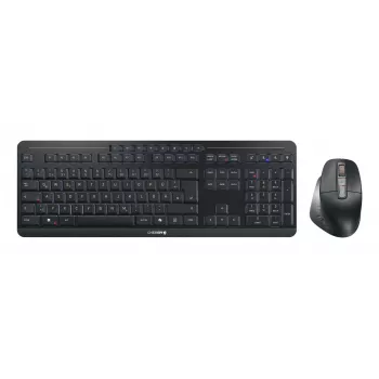 Tastiera e mouse CHERRY Stream desktop ultimate Home/Office USB + RF Wireless + Bluetooth QWERTZ tedesco nero