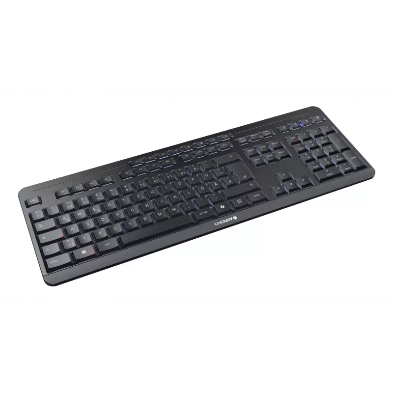 Tastiera e mouse CHERRY Stream desktop ultimate Home/Office USB + RF Wireless + Bluetooth QWERTZ tedesco nero