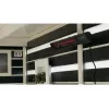 Riscaldamento a infrarossi SUNRED RD-DARK-20, 2000 W, montaggio a parete, IP55, nero