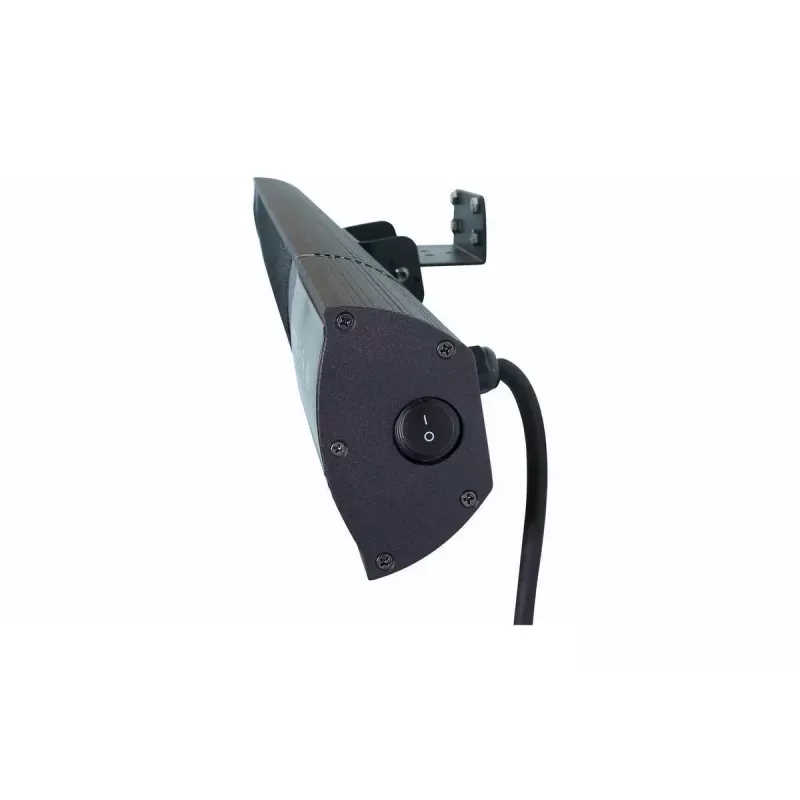 Riscaldamento a infrarossi SUNRED RD-DARK-20, 2000 W, montaggio a parete, IP55, nero