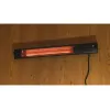 Riscaldamento a infrarossi SUNRED RD-DARK-20, 2000 W, montaggio a parete, IP55, nero