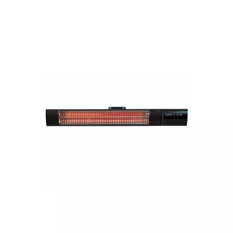 Riscaldamento a infrarossi SUNRED RD-DARK-20, 2000 W, montaggio a parete, IP55, nero