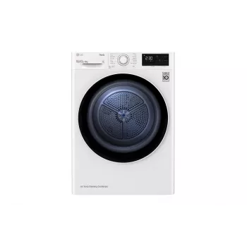 LG RH80V3AV6N asciugatrice a pompa di calore a libera installazione a carica frontale 8 kg bianco