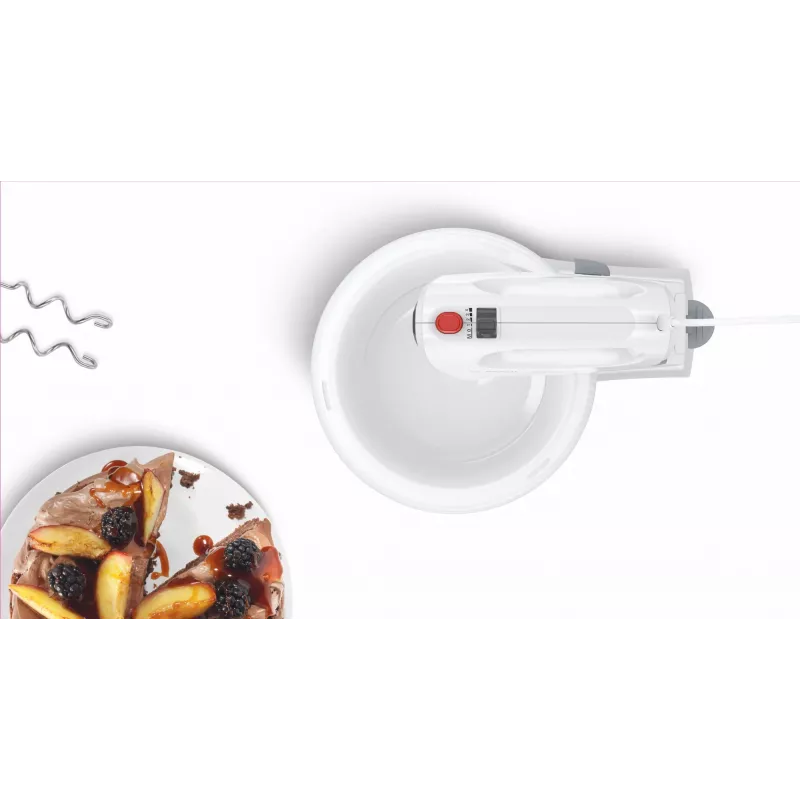 Bosch MFQ2600G frullatore a mano con supporto e ciotola 375 W bianco