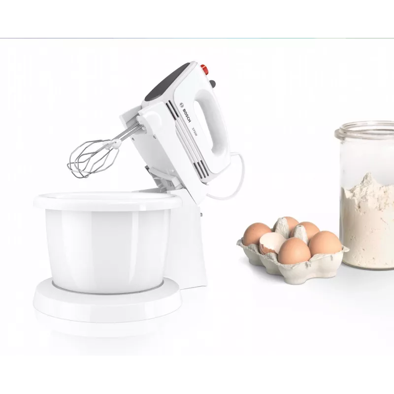 Bosch MFQ2600G frullatore a mano con supporto e ciotola 375 W bianco