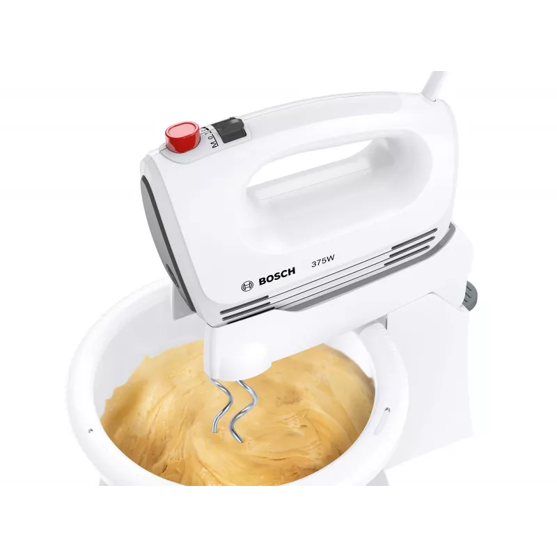 Bosch MFQ2600G frullatore a mano con supporto e ciotola 375 W bianco