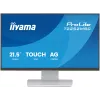 Monitor IIYAMA ProLite T2252MSC-W2AG 54,5 cm (21,4 inch) Full HD 1920x1080 LCD touchscreen, 5 ms, hub USB 3.2, altoparlanti, VESA, bianco