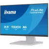 Monitor IIYAMA ProLite T2252MSC-W2AG 54,5 cm (21,4 inch) Full HD 1920x1080 LCD touchscreen, 5 ms, hub USB 3.2, altoparlanti, VESA, bianco