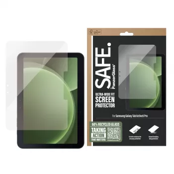 PanzerGlass SAFE. by ® protezione display Samsung Galaxy Tab Active5 Pro | Ultra-Wide Fit