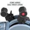 Thrustmaster TCA Quadrant Airbus Edition nero, blu Flight Sim PC