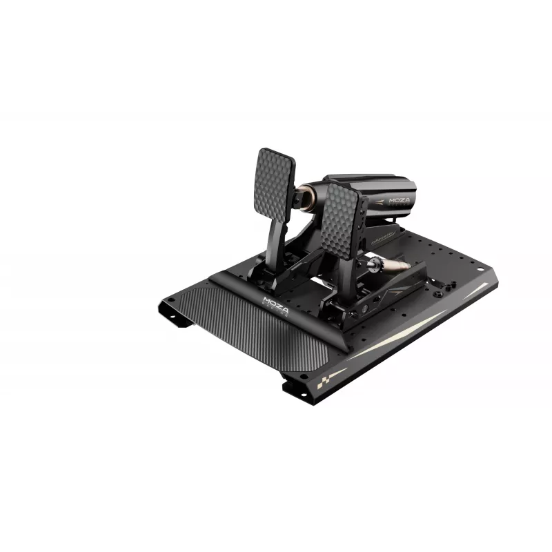 Pedale Moza Racing mBooster Set alluminio nero USB Type-A Type-B Type-C
