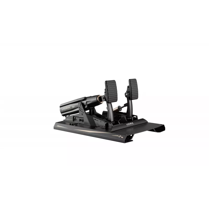 Pedale Moza Racing mBooster Set alluminio nero USB Type-A Type-B Type-C