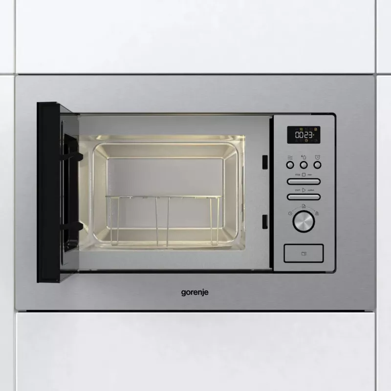 Gorenje BM201AG1X microonde grill da incasso in acciaio inox 20 L 800 W