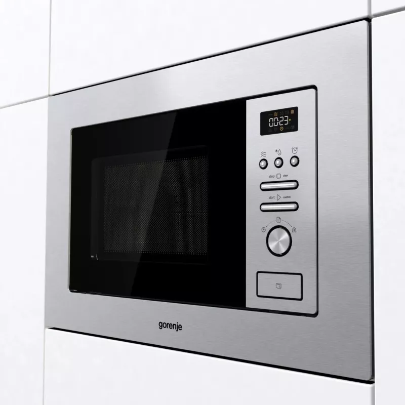 Gorenje BM201AG1X microonde grill da incasso in acciaio inox 20 L 800 W