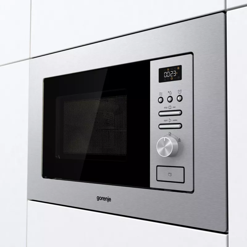 Gorenje BMI201AG1X microonde combinato da incasso in acciaio inox 20 L 800 W