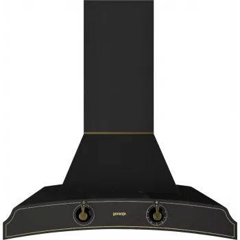 Gorenje DK63MCLB a parete nero 621 m³/h
