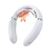 SKG 4356E - bianco, massaggio combinato, collo, bianco, silicone, tasti, batteria