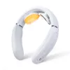 SKG 4356E - bianco, massaggio combinato, collo, bianco, silicone, tasti, batteria