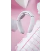 SKG 4356E - bianco, massaggio combinato, collo, bianco, silicone, tasti, batteria