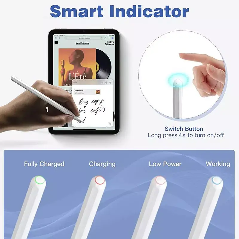 Stylus Pen eSTUFF ES68900010 14 g bianco compatibilità universale