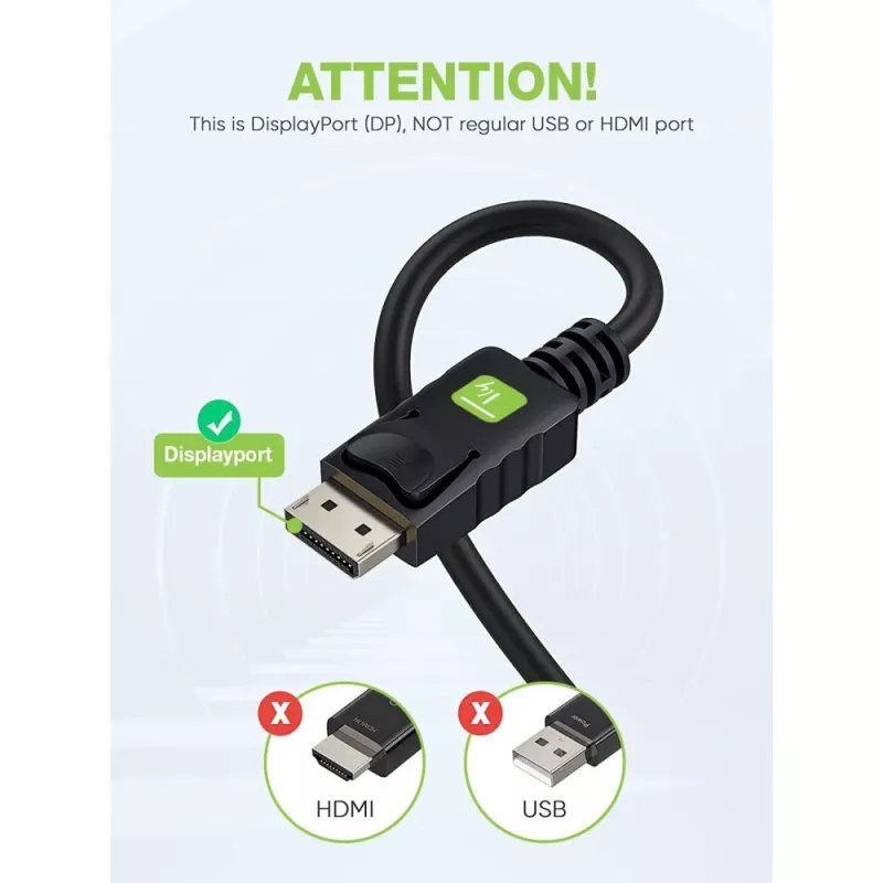 Techly cavo monitor DisplayPort-VGA 1,8 m ICOC DSP-V-018