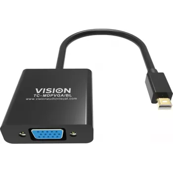 Adattatore cavo video Mini DisplayPort a VGA Vision TC-MDPVGA/BL