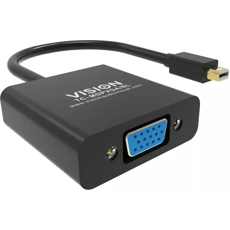 Adattatore cavo video Mini DisplayPort a VGA Vision TC-MDPVGA/BL