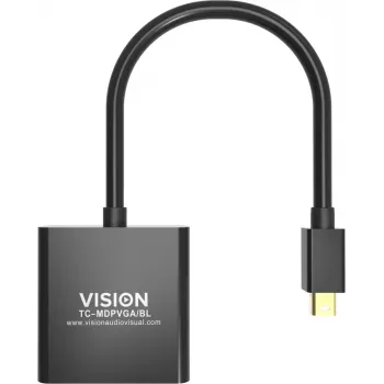 Adattatore cavo video Mini DisplayPort a VGA Vision TC-MDPVGA/BL