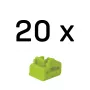 Blocco porta RJ-45 Lindy (senza chiave) - confezione da 20, verde