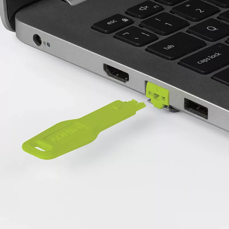 Blocco porta RJ-45 Lindy (senza chiave) - confezione da 20, verde