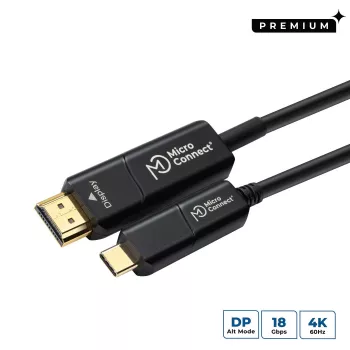 Adattatore cavo video Microconnect USB3.1CHDMI10OP 10 m USB Type-C HDMI nero