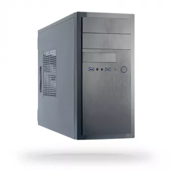 Chieftec HT-01B-350GPB case per computer Midi Tower nero 350 W